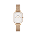 DW Quadro Pressed Melrose Rose Gold Watch