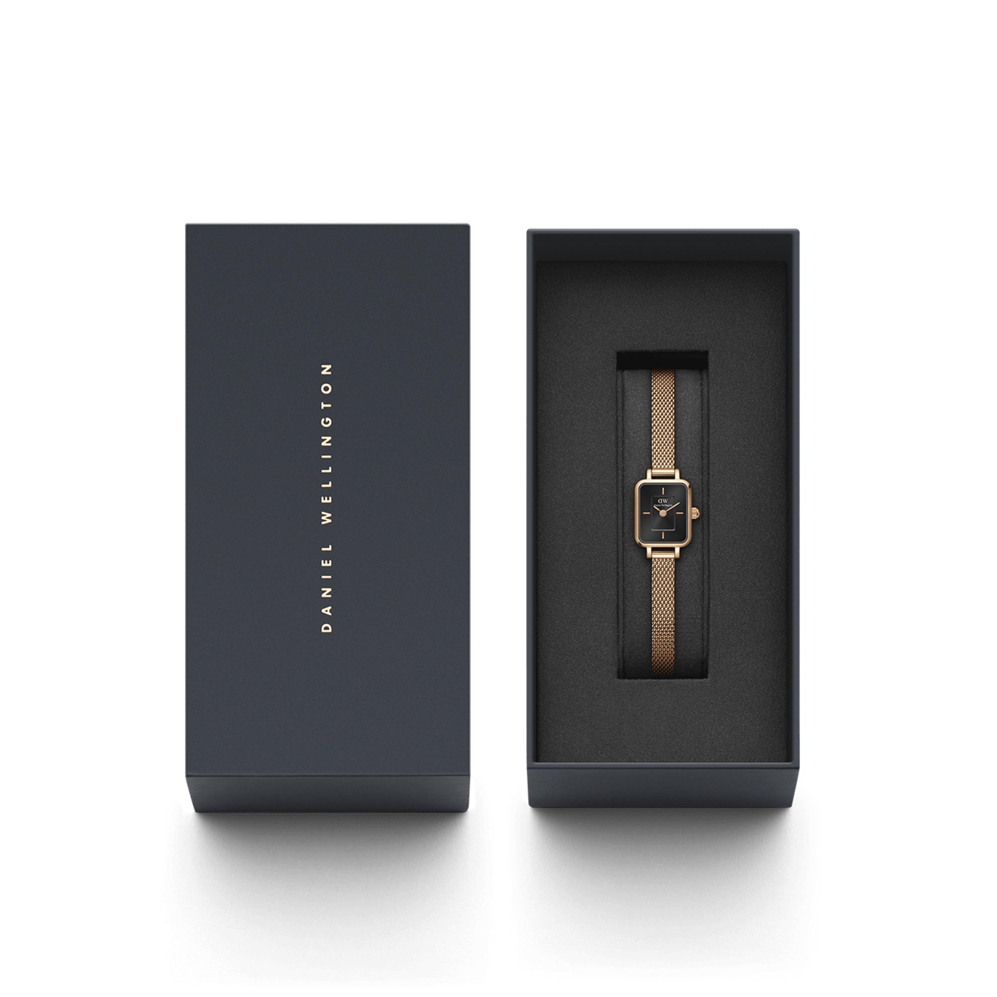 DW Quadro Mini Melrose Onyx Watch
