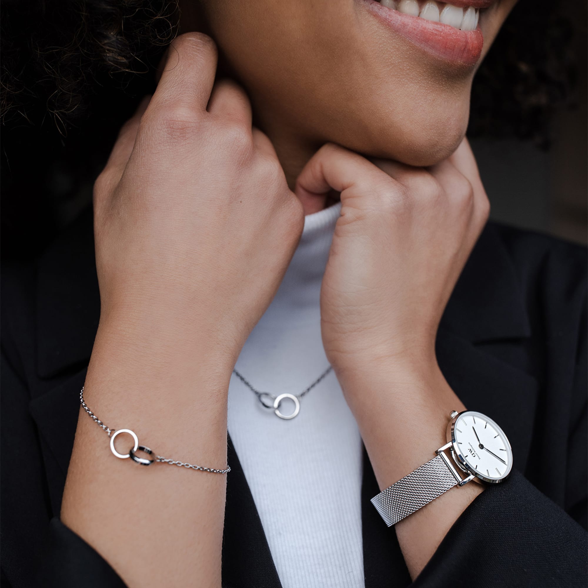 DW Petite Sterling Silver Watch